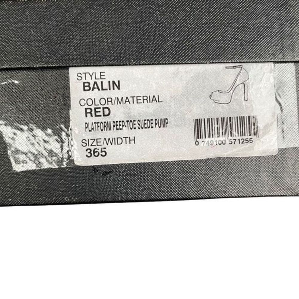 Herve Leger Balin Peep-toe Suede Pump - Picture 12 of 16